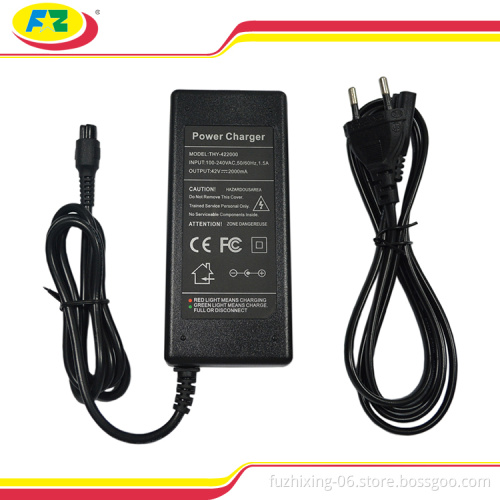 42V 2A Lithium Battery Charger For Smart Balance Wheel Electric Scooter Charger